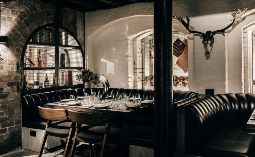 interior of a fancy restaurant in sydney